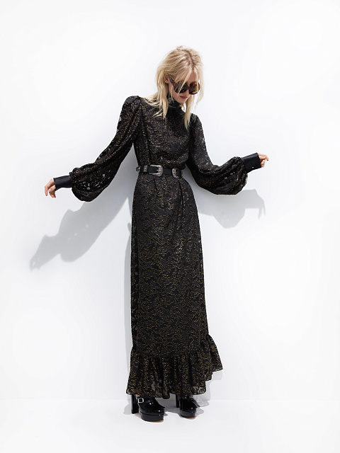 Chiffon maxi dress, 2