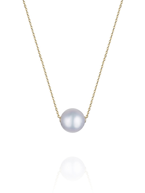 Gold & Pearl Necklace, 1