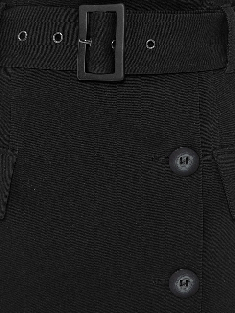 Black Mini Skirt With Pockets, 3 Black Mini Skirt With Pockets, 3