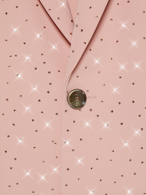 Pink Rhinestone Skirt Suit, 9 Pink Rhinestone Skirt Suit, 9