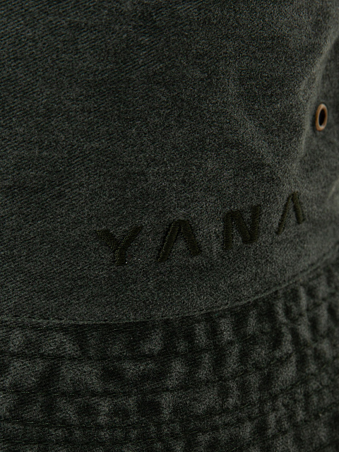 Dark Green Cotton "Yana" Bucket Hat, 3