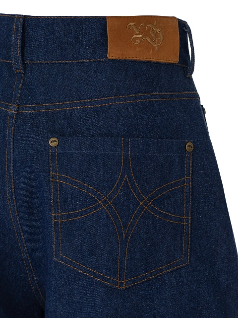 Blue Cotton Banana Jeans, 4 Blue Cotton Banana Jeans, 4