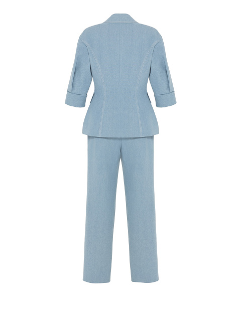 Blue Two-piece Suit, 4