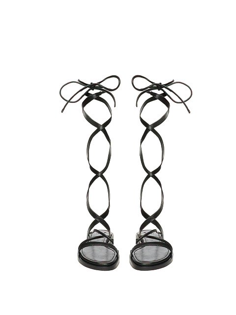 Brown Suede Gladiator Sandals, 2