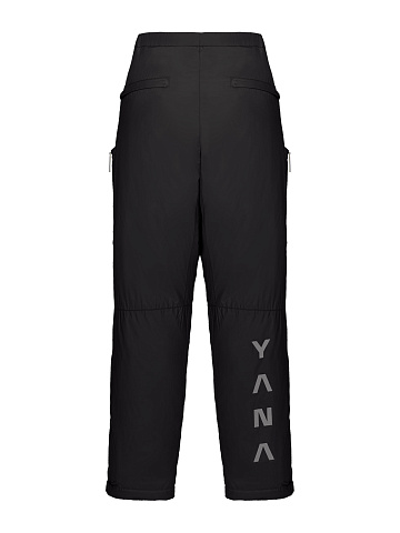 Men's Black Cargo Pants, 2