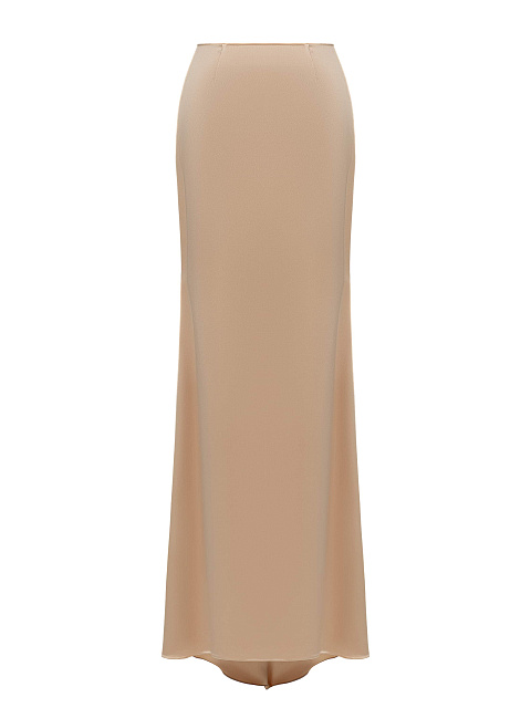 Beige silk three-piece suit, 5 Beige silk three-piece suit, 5