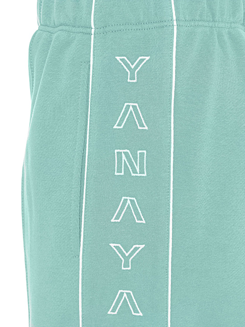 Mint suit with cropped sweatshirt and embroidery, 6 Mint suit with cropped sweatshirt and embroidery, 6