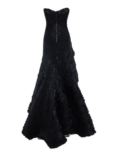 Black Feather Maxi Dress, 3 Black Feather Maxi Dress, 3