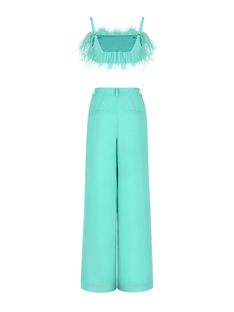 Turquoise Palazzo Pants, 4 Turquoise Palazzo Pants, 4