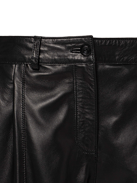 Black leather trousers, 3 Black leather trousers, 3