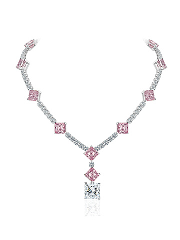 Necklace with LG diamonds, 1