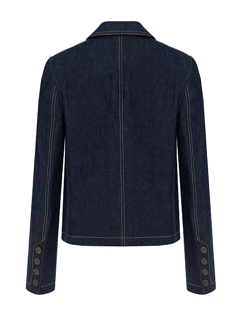 Blue denim jacket, 2 Blue denim jacket, 2