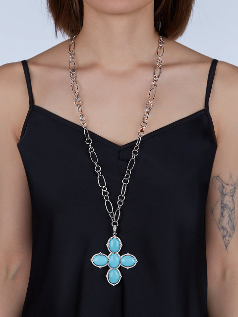 Turquoise & Silver Necklace, 2