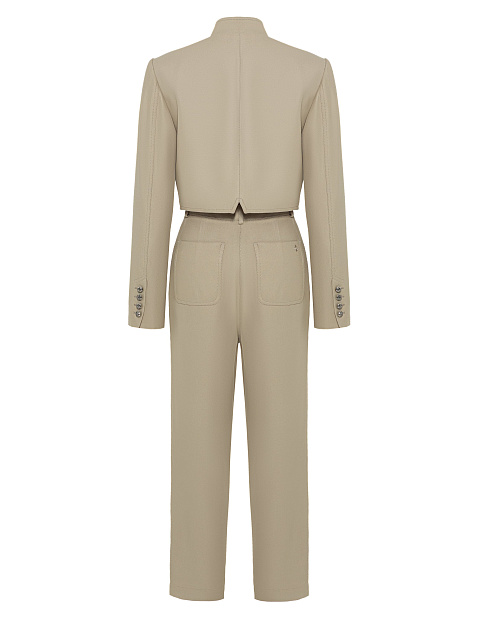 Beige denim suit, 2 Beige denim suit, 2