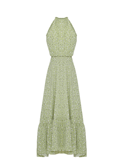 Green Floral Maxi Dress, 1 Green Floral Maxi Dress, 1