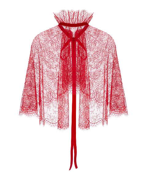 Red Lace Cape, 2