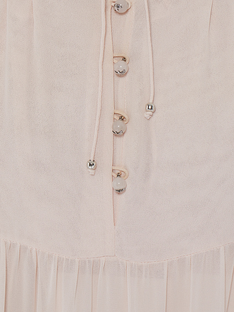 Light Pink Chiffon Maxi Dress, 4