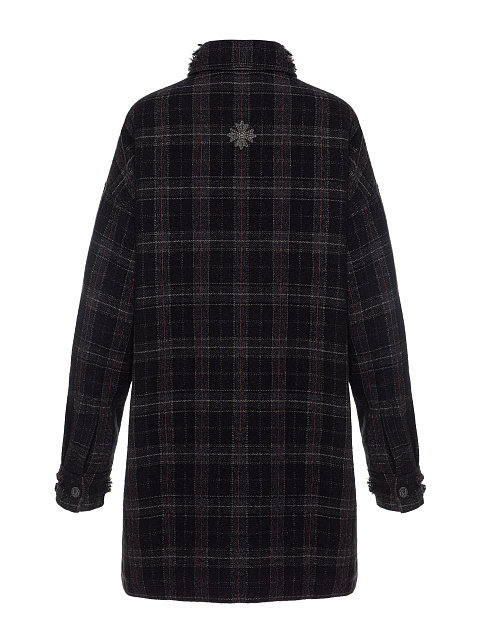 Oversized Black Checked Shirt, 2 Oversized Black Checked Shirt, 2