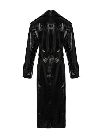 Leather trench coat, 2