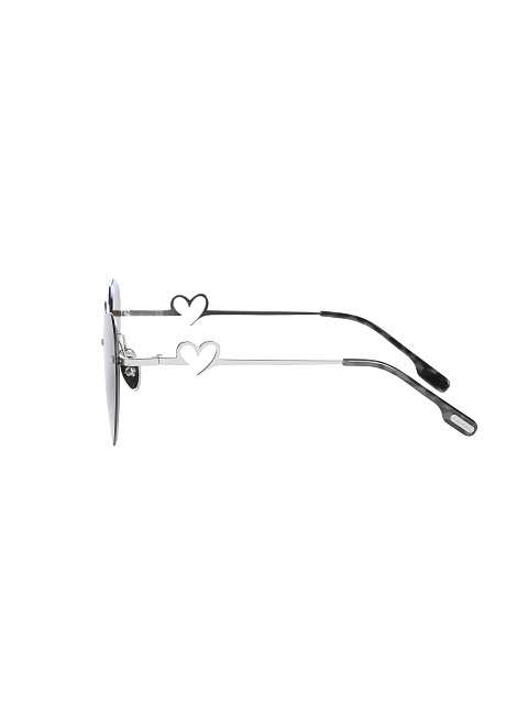Blue Gradient Heart-Shaped Sunglasses, 3