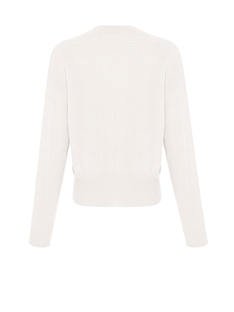 White Cashmere V-neck Sweater, 2 White Cashmere V-neck Sweater, 2