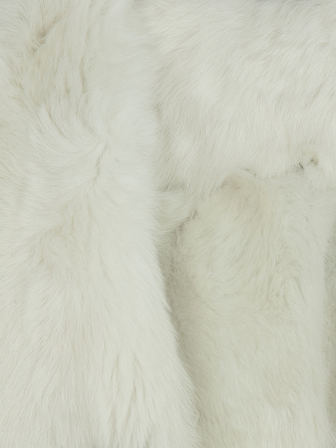 Black & White Shearling Vest, 5 Black & White Shearling Vest, 5