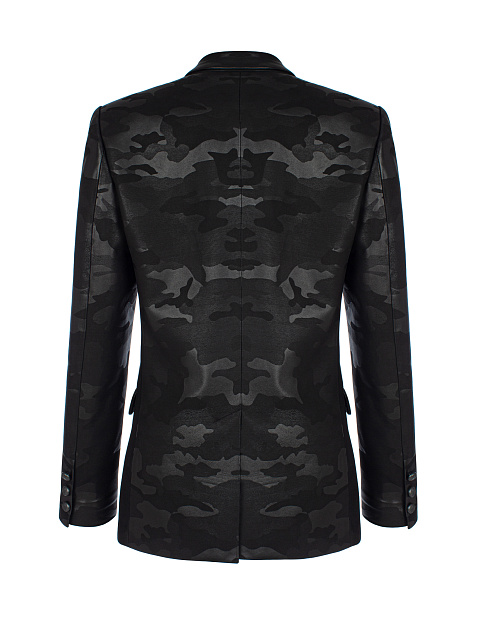 Black Camouflage Leather Jacket, 2 Black Camouflage Leather Jacket, 2