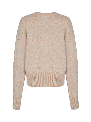 Light Rose Lurex & Sequins Jumper, 2