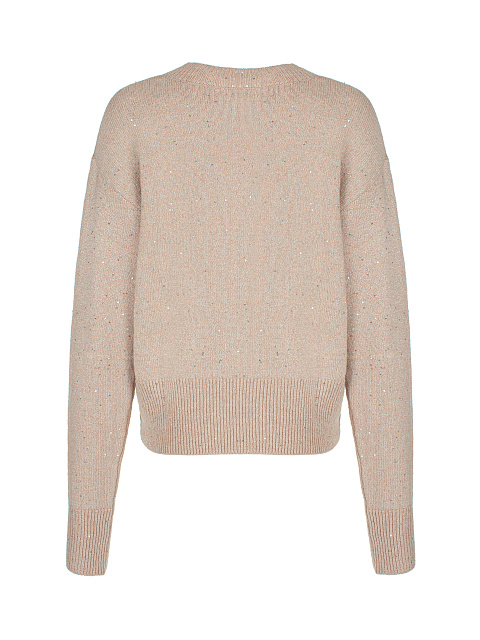 Light Rose Lurex & Sequins Jumper, 2