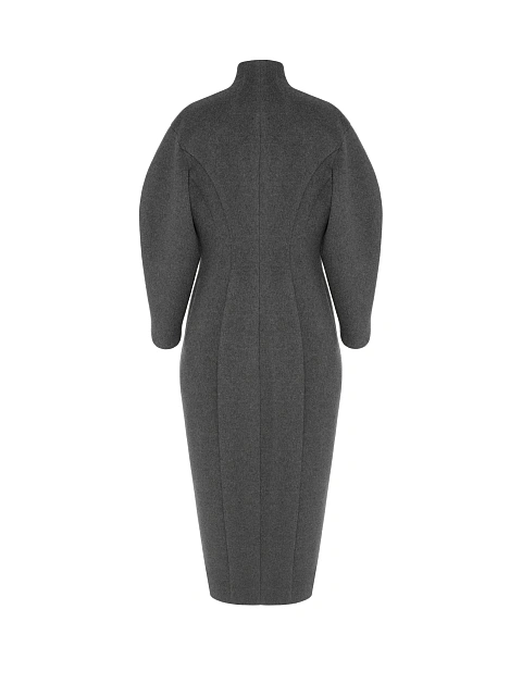 Grey Wool Coat, 2 Grey Wool Coat, 2