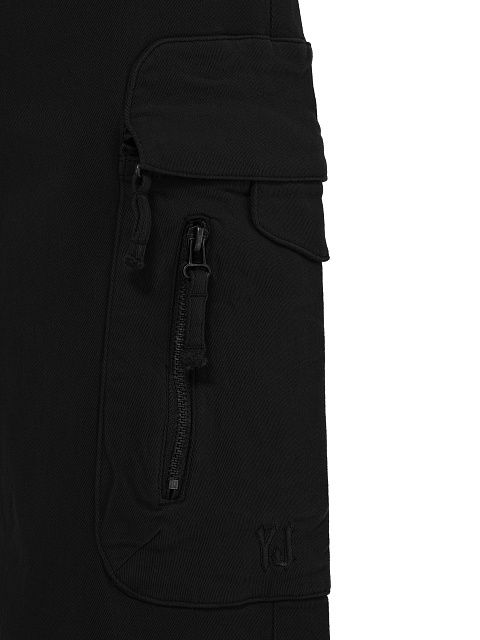 Black Cotton Cargo Pants, 4 Black Cotton Cargo Pants, 4