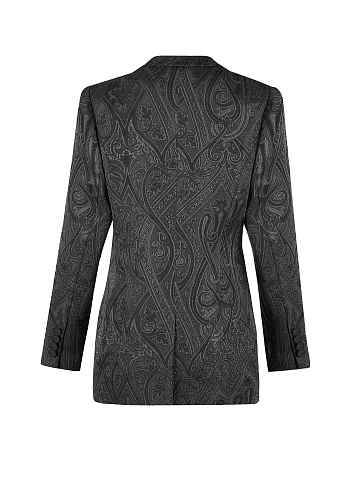 Black Jacquard & Lurex Jacket, 2
