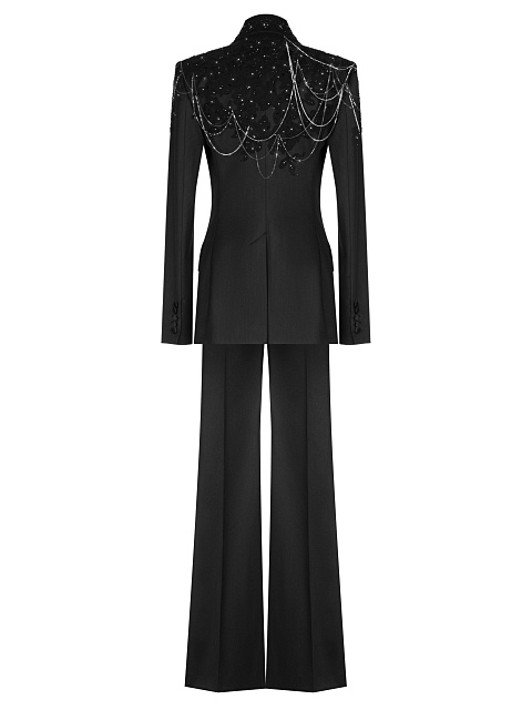 Black Silk Rhinestone Suit, 2 Black Silk Rhinestone Suit, 2