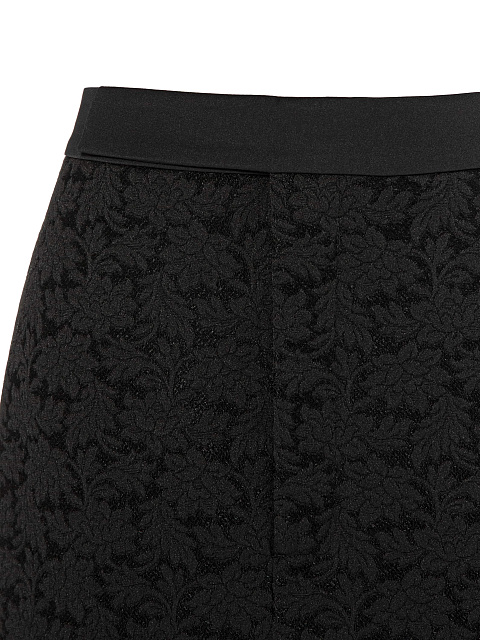 Black jacquard skirt, 6