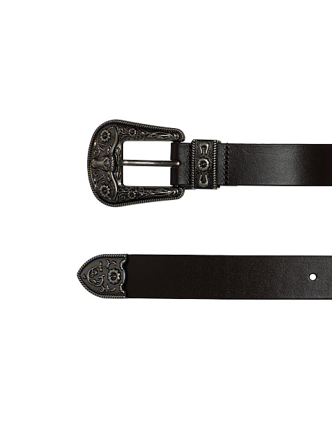 Leather belt-choker, 4 Leather belt-choker, 4