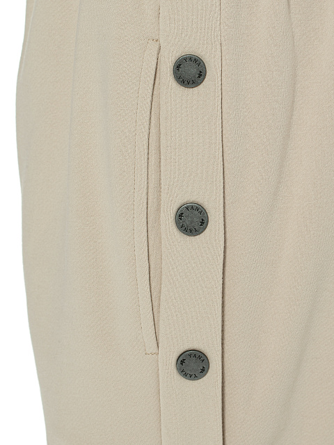 Beige "Yana" Embroidered Jersey Suit, 6 Beige "Yana" Embroidered Jersey Suit, 6