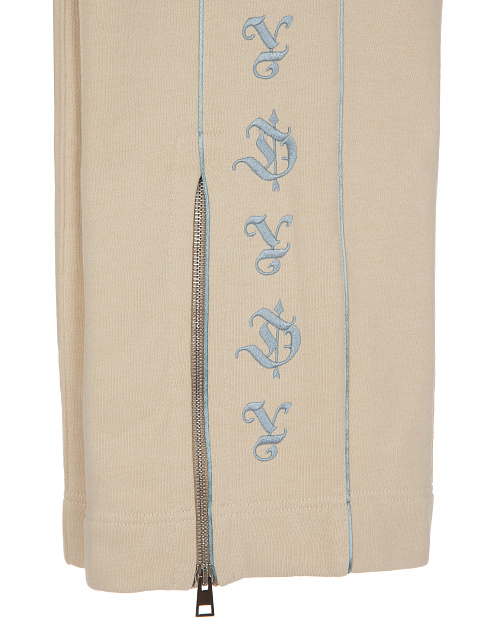 Beige Jersey Set With Grey Embroidery, 7 Beige Jersey Set With Grey Embroidery, 7