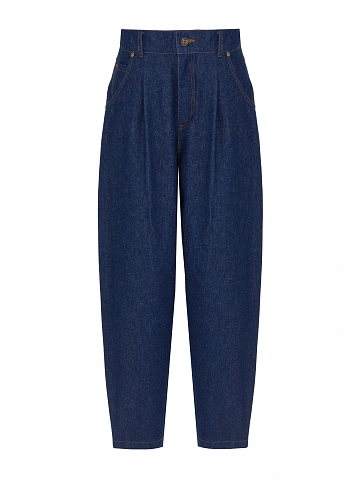 Blue Cotton Banana Jeans, 1