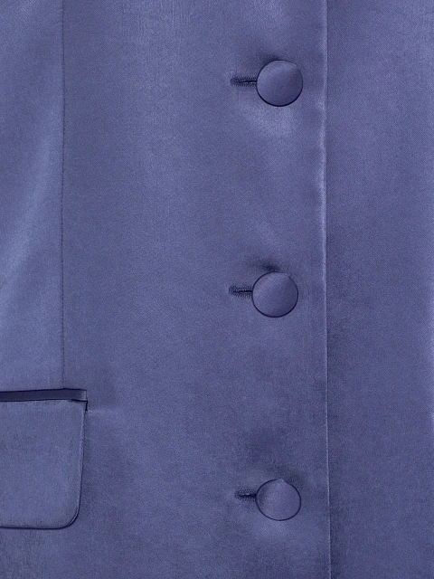 Blue & Purple Top, Pants & Jacket Set, 8