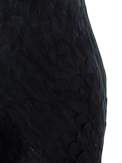Black Feather Maxi Dress, 5 Black Feather Maxi Dress, 5