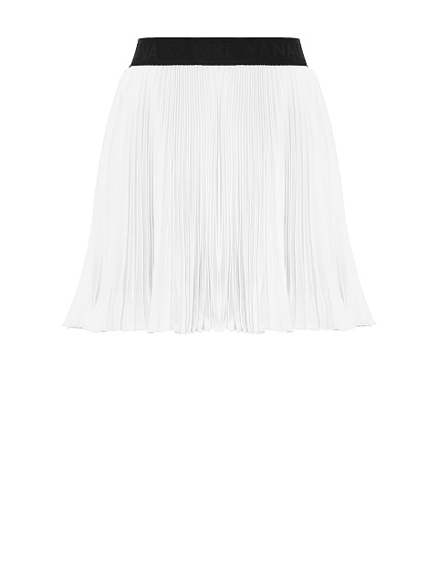 White Pleated Mini Skirt, 2 White Pleated Mini Skirt, 2
