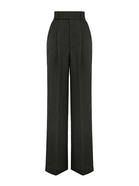 Green palazzo trousers, 1
