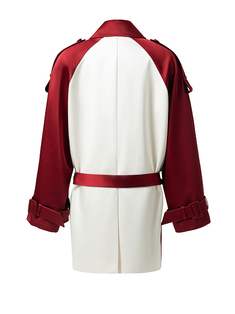 Two‑tone trench coat, 3