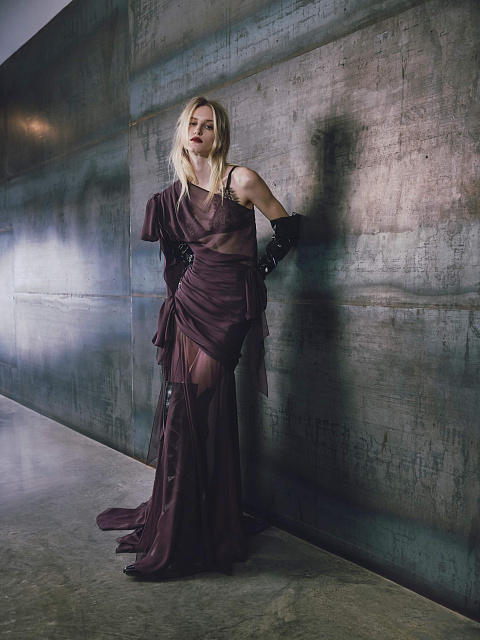Silk maxi dress, 5 Silk maxi dress, 5
