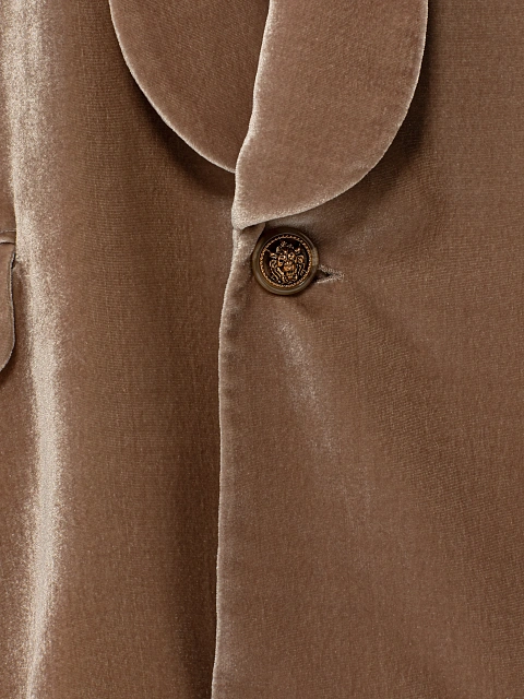 Beige Velvet Pant Suit, 4 Beige Velvet Pant Suit, 4