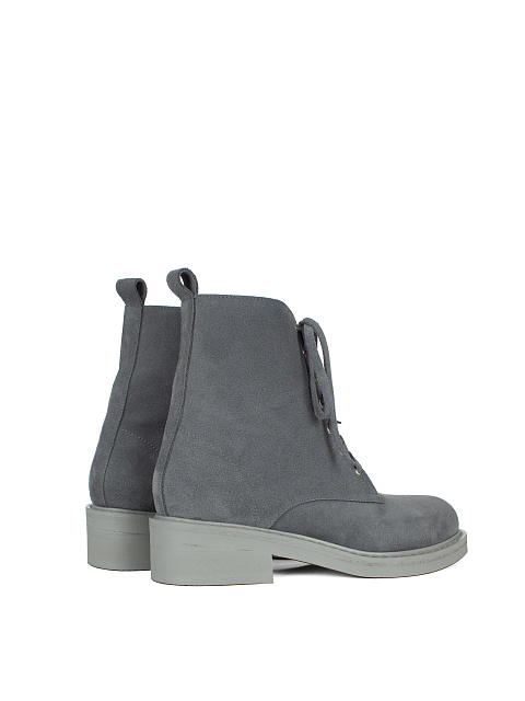 Dark Grey Suede Boots, 3