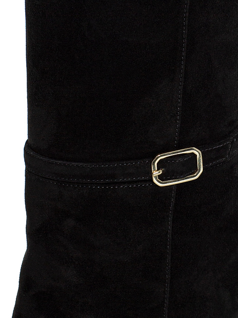 Black suede boots, 4