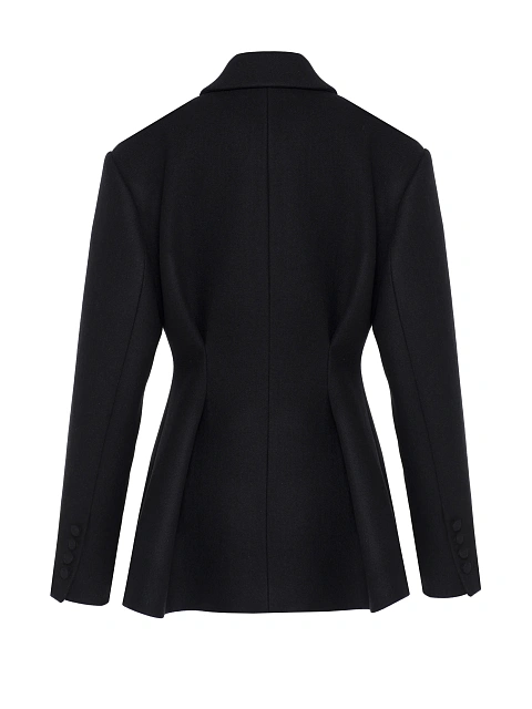 Black Short Wool Coat, 2 Black Short Wool Coat, 2