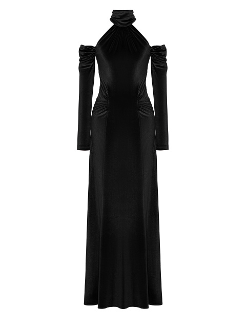 Black Velvet Maxi Dress, 1 Black Velvet Maxi Dress, 1