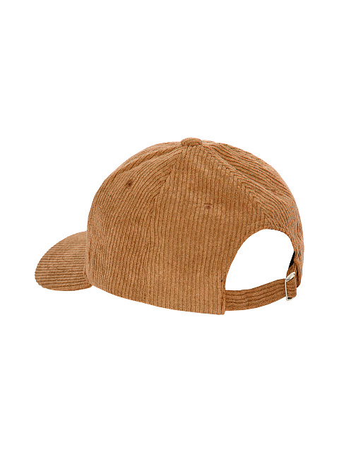 Caramel corduroy cap with Yana embroidery, 3 Caramel corduroy cap with Yana embroidery, 3